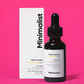 Minimalist Alpha Arbutin 02% Face Serum | Dark Spots Removal Serum for Hyperpigmentation, Blemishes, Acne Marks & Tanning | 30ml