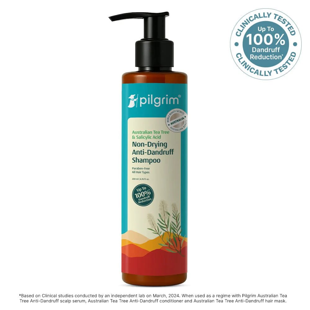 Pilgrim Redensyl & Anagain Hairfall Control Shampoo with Korean Black Rice – Hair Growth Booster for Thick, Dense Hair | 400ml
