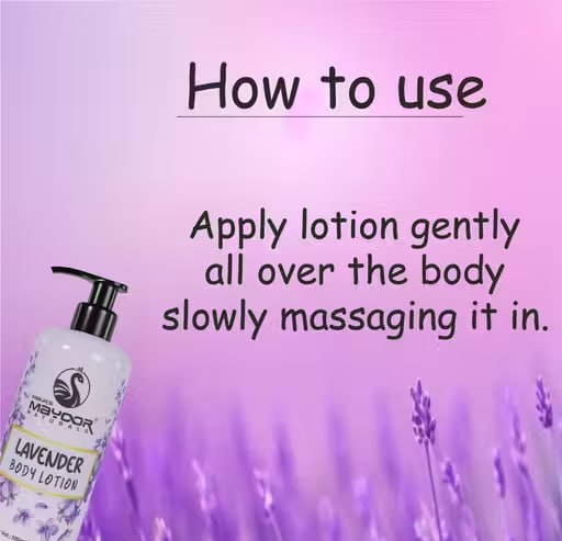 Lavender Soft Touch Body Lotion 300ml | Moisturizing & Soothing Body Lotion for Women & Men | Hydrating Lotion for All Skin Types