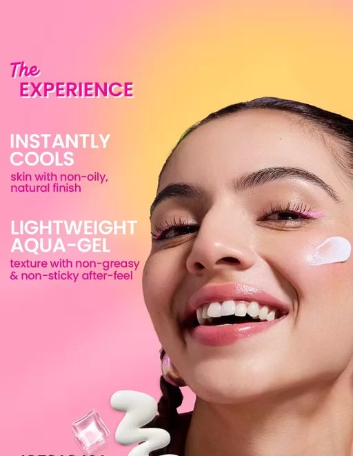 Dot & Key Watermelon Cooling Sunscreen SPF 50+ PA++++ | Hydrating Sunscreen with Hyaluronic Acid | Lightweight UV Protection Gel