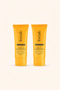 Foxtale Golden Hour Glow Sunscreen SPF 50 PA++++ Pack of 2 | Vitamin C & Niacinamide | Brightening Anti-Tan Sunscreen Combo