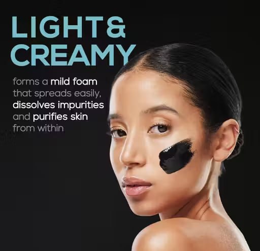 Joy Activated Charcoal Deep Detox Face Wash Pack of 2 | Niacinamide Cleanser for Oil Control & Pore Cleansing (150 ml Each)
