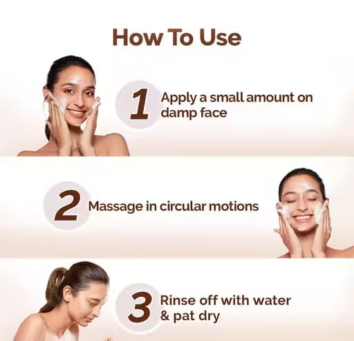 Mamaearth Rice Face Wash Pack of 2 (50 ml Each) | Rice Water & Niacinamide Cleanser | Brightening Face Wash for Glass Skin