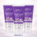 Globus Naturals Ayurvedic Kumkumadi Skin Lightening Face Cream | With Manjistha & Kokum Butter | Chemical Free & Cruelty Free | For All Skin Types | 100 g (Pack of 3)